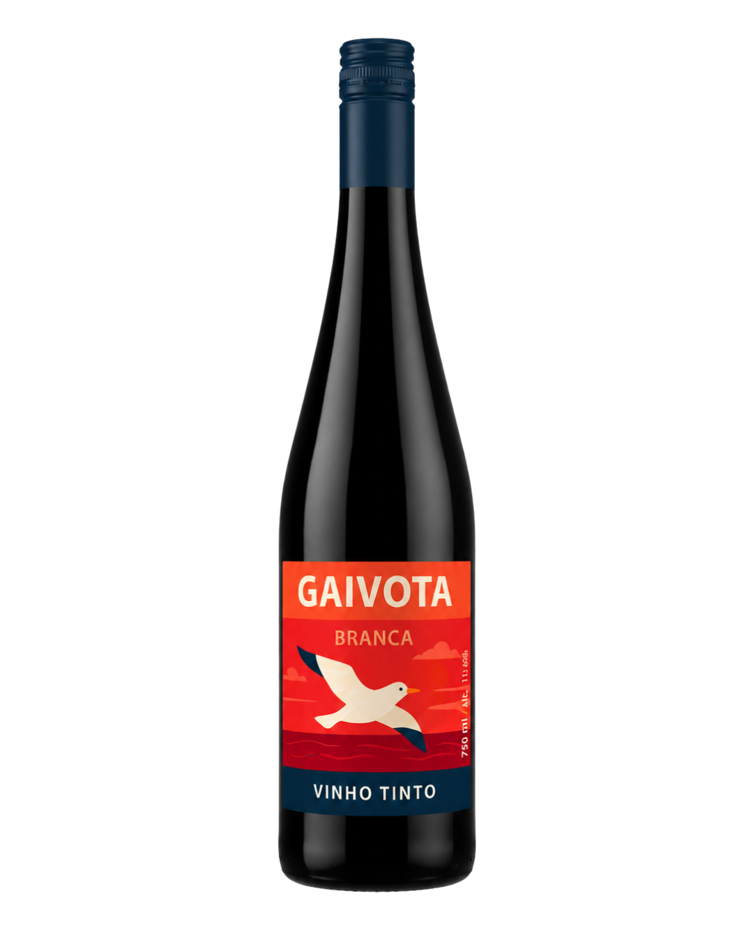 Gaivota Branca Tinto — red table wine, bottled in Portugal