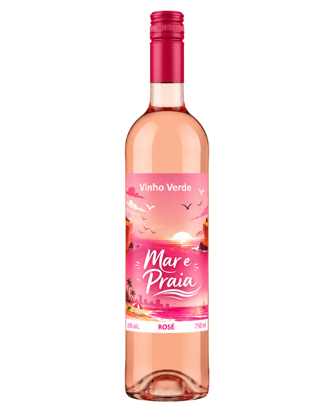 Mar e Praia Rosé — rosé Vinho Verde DOC wine from Portugal
